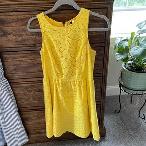 Kensie - eyelet empire waist dress.